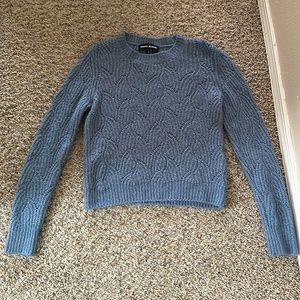 Soft blue sweater